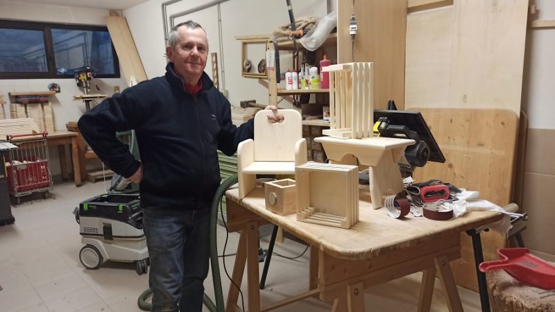 Silvio Viviani, falegname per passione