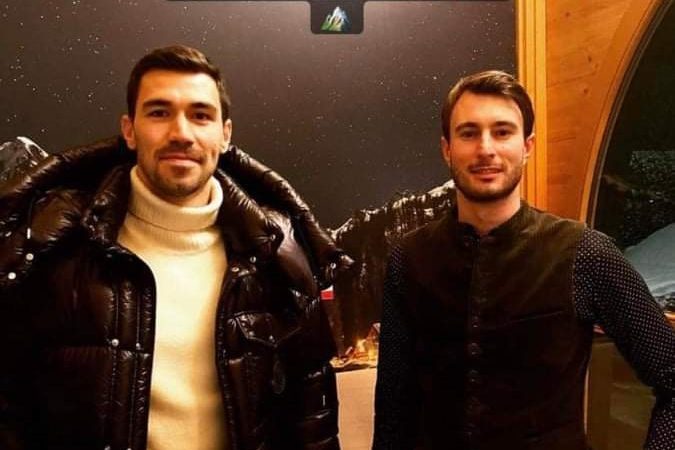 Cena di san Valentino al Rendener per Alessio Romagnoli, capitano del Milan