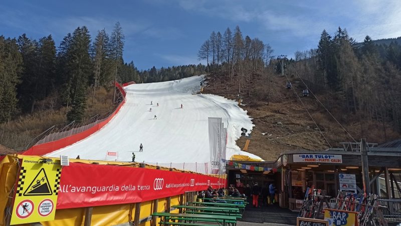 Pista Tulot ancora perfetta nonostante la siccità