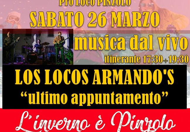 L’inverno è Pinzolo: sabato 26 marzo appuntamento in piazza con la musica dal vivo. Siete tutti invitati !!