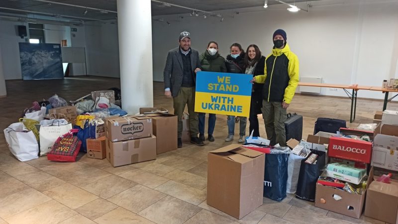 Per aiutare popolo Ucraino a resistere