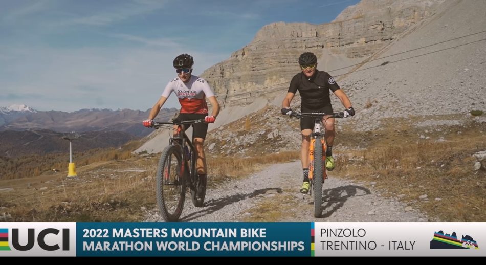 Ecco il video ufficiale di lancio della Dolomitica Mondiale 2022 UCI Marathon Masters