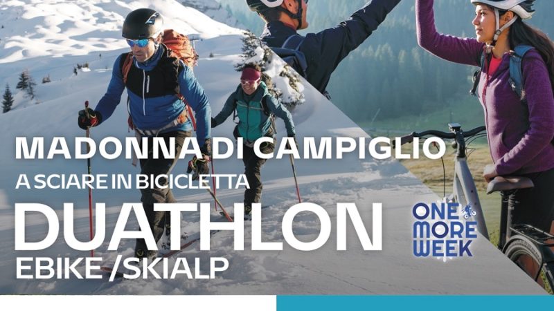 One more week – a sciare in bicicletta – 9 aprile 2022