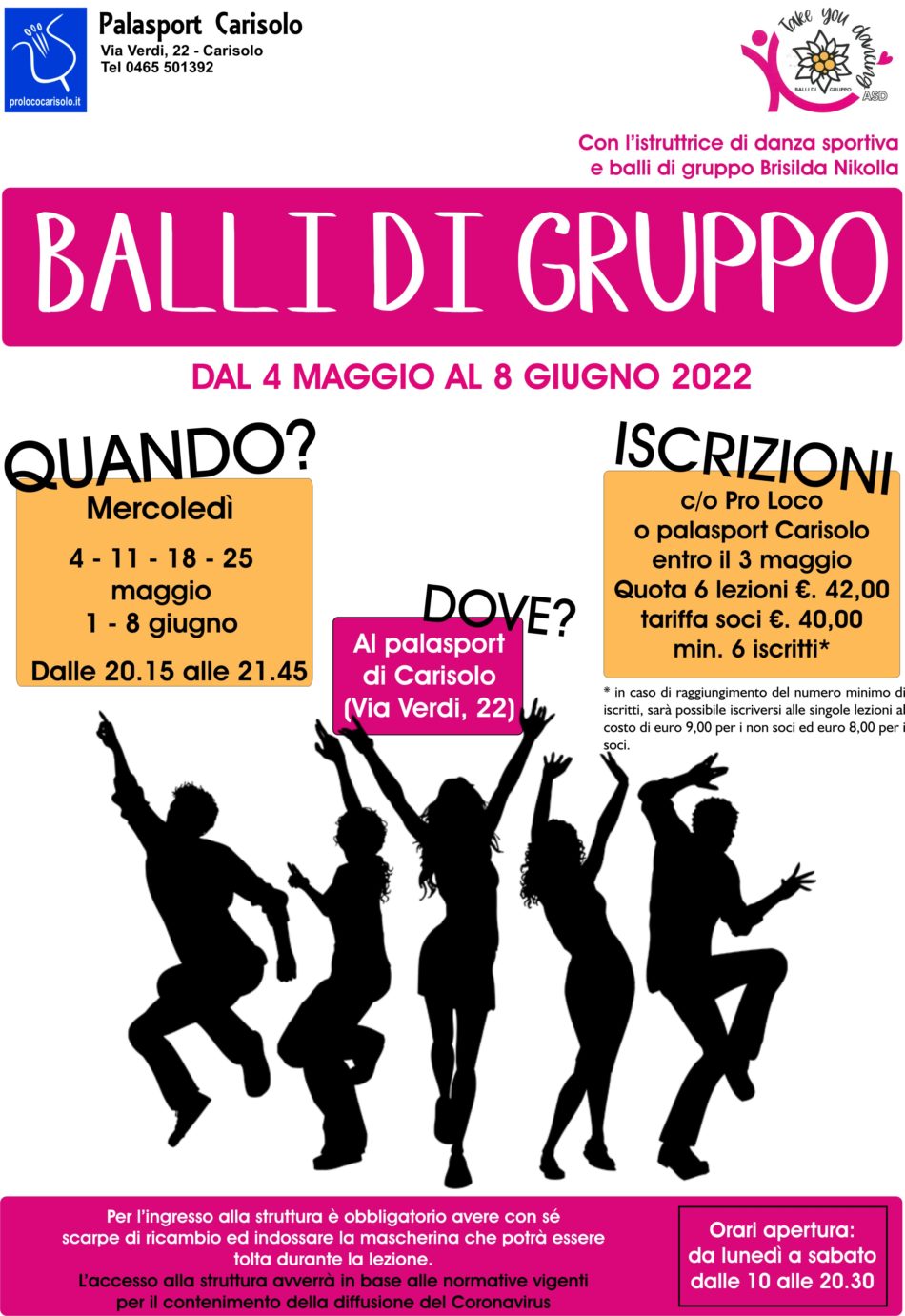 Corso di balli di gruppo