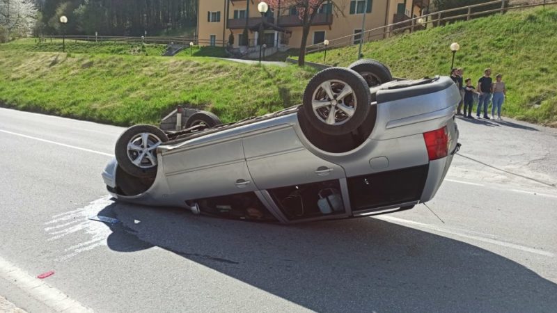 Incidente stradale senza feriti a Vigo Rendena