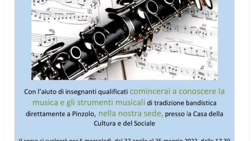 Corso di avviamento alla musica per banda