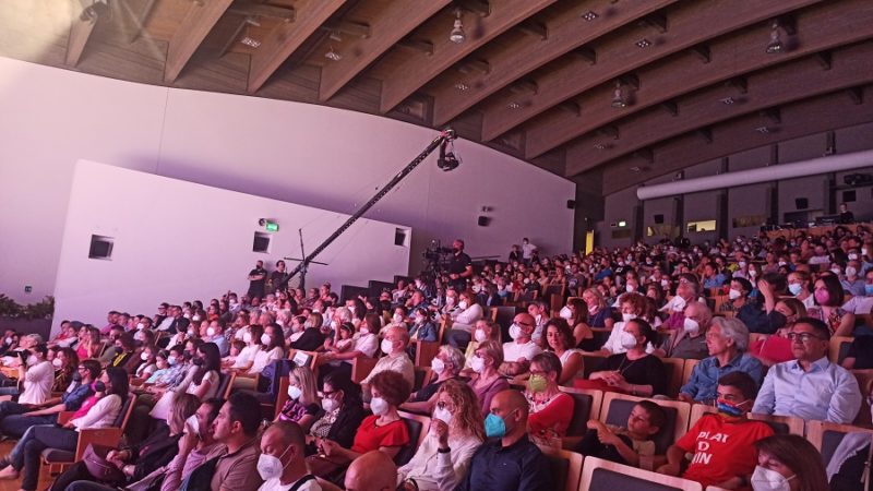 Le “Piccole Colonne” entusiasmano il pubblico del PalaDolomiti