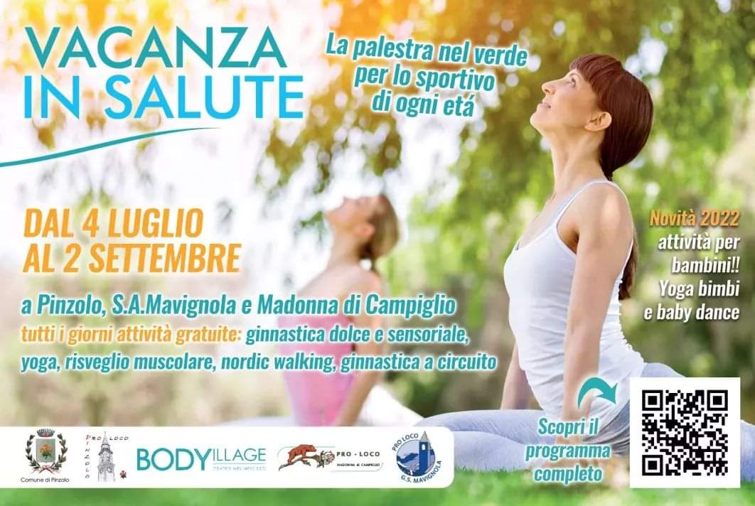 Vacanza in salute – La palestra nel verde per lo sportivo di ogni età