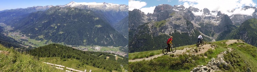 I panorami dal Doss del Sabion