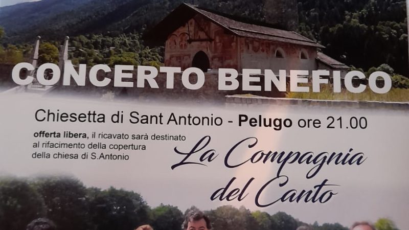 Pelugo 25 giugno: Concerto “Note d’arte”