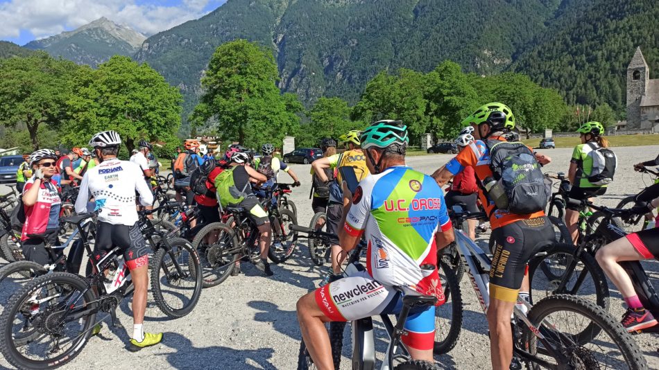 Partenza della E-Dolomitica Randonnè