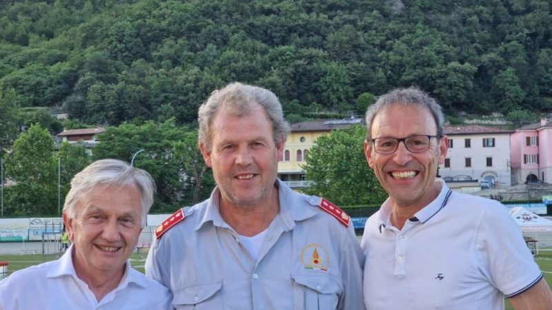 Gli allievi Vigili del Fuoco in gara