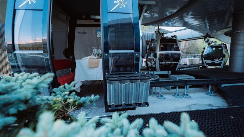 Madonna di Campiglio: in telecabina, una cena “da sogno”