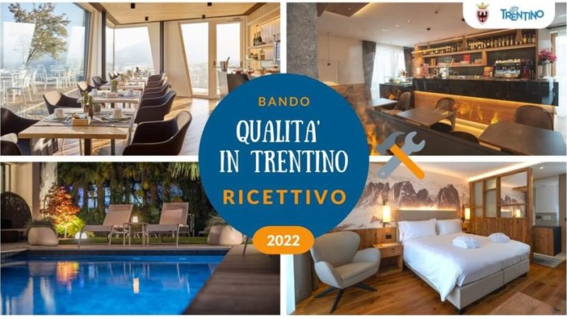 SECONDO BANDO QUALITÀ IN TRENTINO – RICETTIVO/COMMERCIO E SERVIZI: Domande aperte dalle ore 14.00 di martedì 2 agosto 