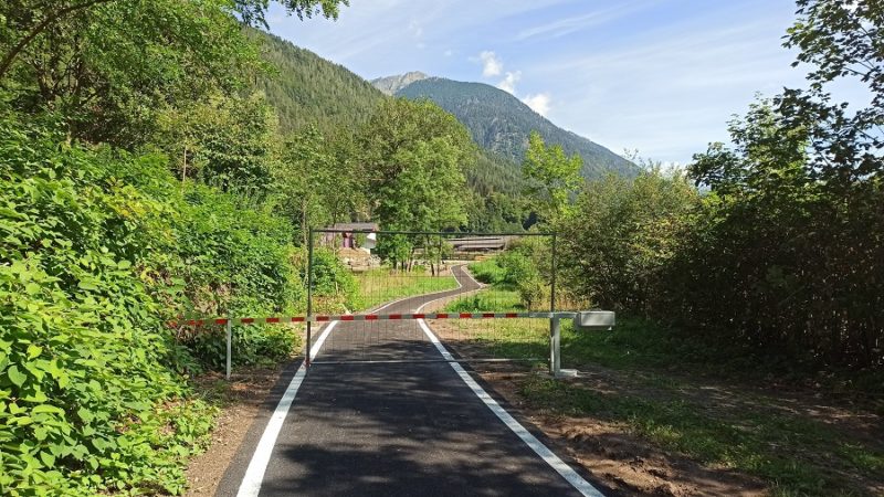 Ultimato un nuovo tratto della ciclabile Rendena tra Darè e Vigo Rendena