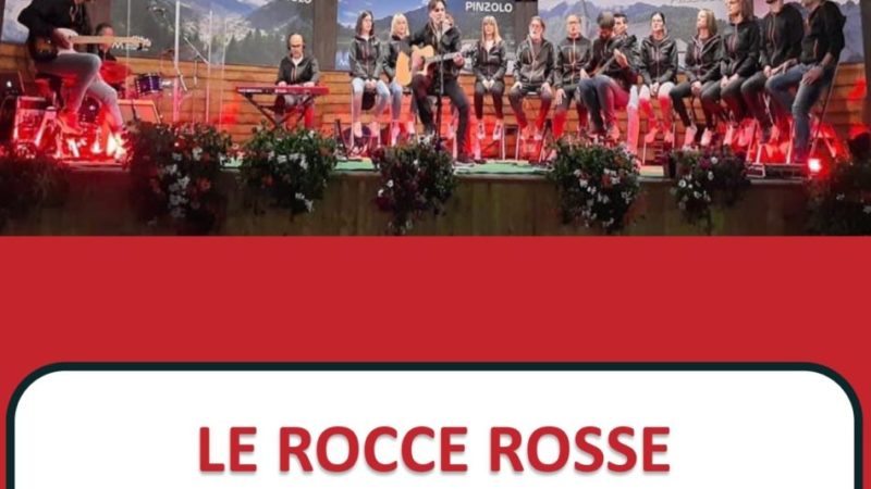 Martedì 12 luglio, Piazza Carera: “Le Rocce rosse”