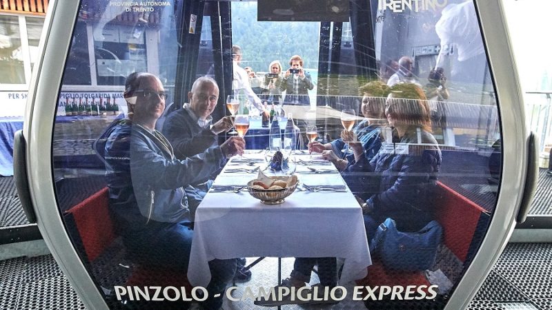 La Cena Stellata in Telecabina