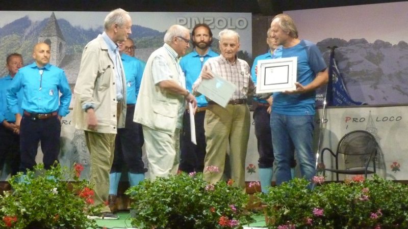 Il compleanno della SAT festeggiato a Pinzolo