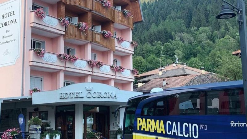 Il Parma Calcio ha iniziato il ritiro a Pinzolo