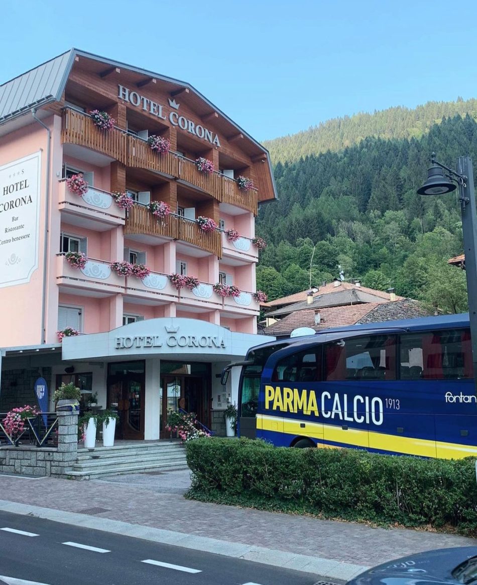 Il Parma Calcio ha iniziato il ritiro a Pinzolo