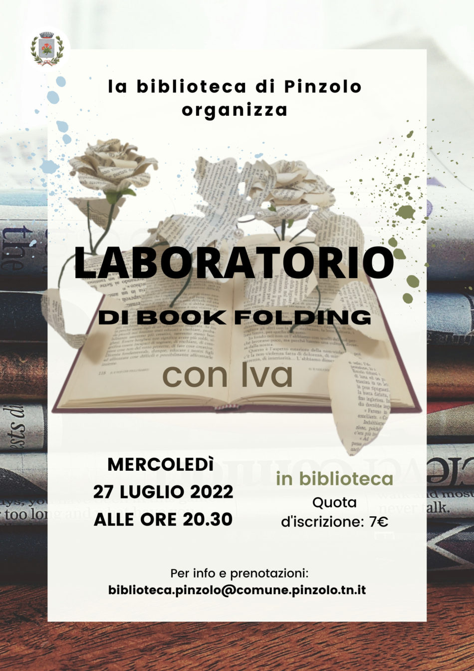 Laboratorio Book Folding – Sei creativa e ami i libri?