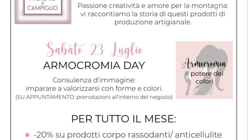 Eventi di Luglio alla Nell Profumeria