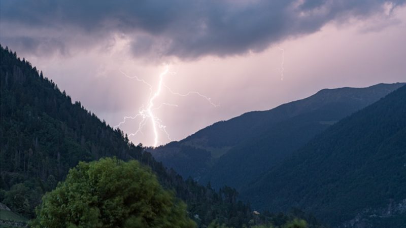 Maltempo, allerta ordinaria gialla fino alle 8 di mercoledì 27 luglio
