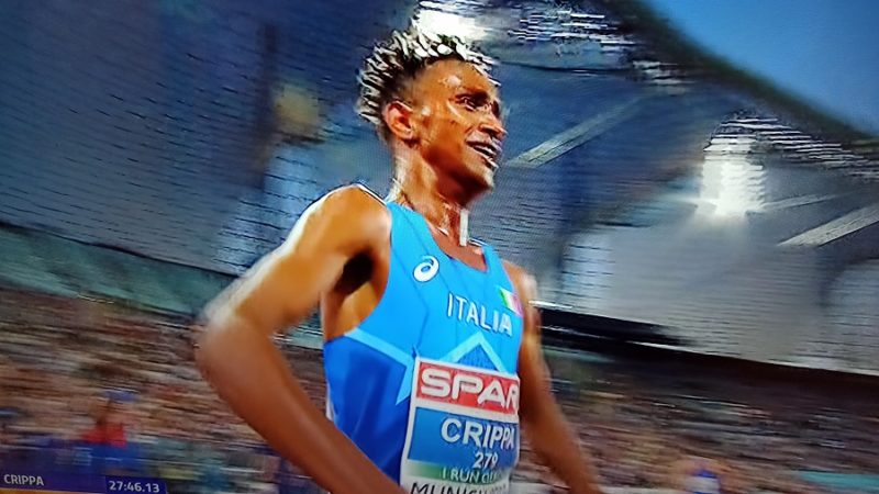 Yeman Crippa trionfa nei 10.000 agli Europei di Monaco