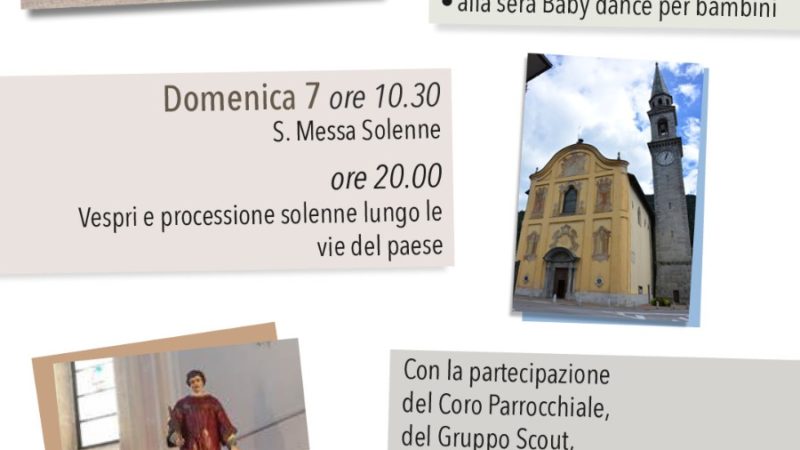 6 e 7 agosto a Pinzolo: Sagra di San Lorenzo