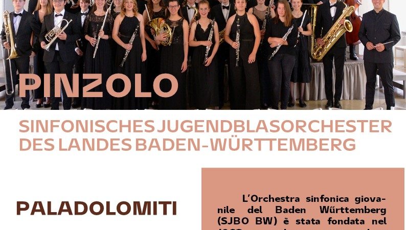 Paladolomiti 23 agosto ore 21.00: Orchestra sinfonica giovanile SJBO BW