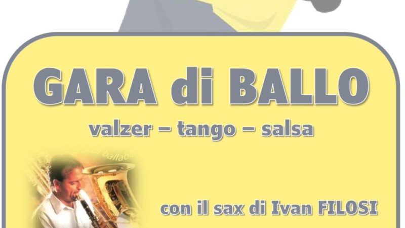 Pinzolo Giovedì 1 settembre ore 21.15: Gara di Ballo con il Sax di Ivan Filosi