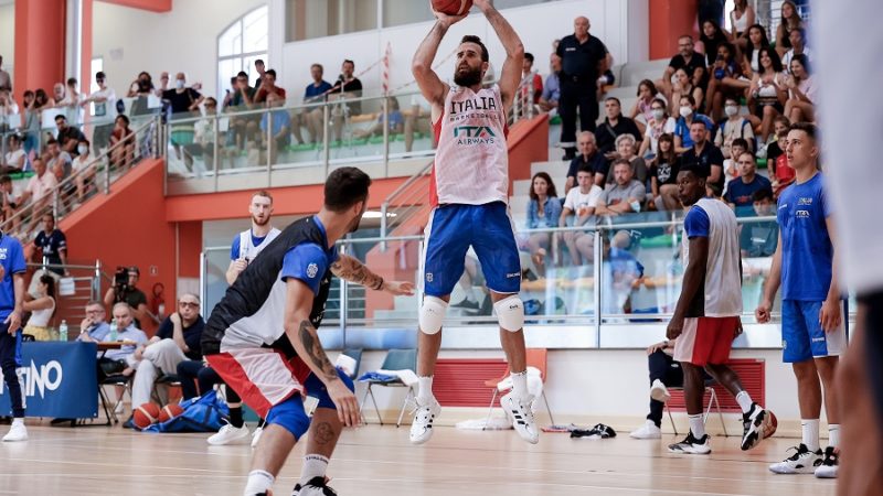 A Carisolo è festa per la Nazionale italiana di basket