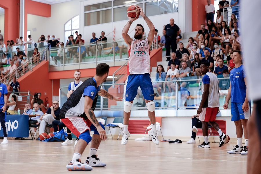 A Carisolo è festa per la Nazionale italiana di basket