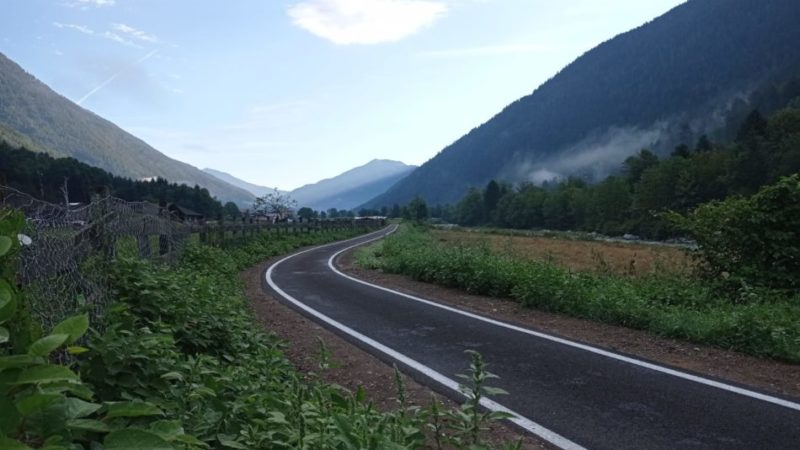 In bici in sicurezza tra Javrè e Darè