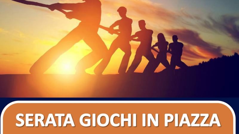 Lunedì 29 agosto ore 21.15: Serata giochi in piazza Carera “Ballerine Vs Calciatori”