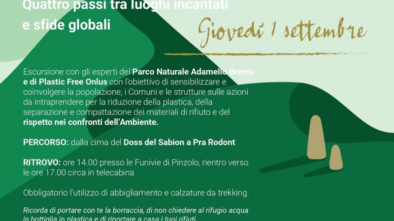 ESCURSIONE 1.09.22 – LET’S GREEN – “Quattro passi tra luoghi incantati e sfide globali”