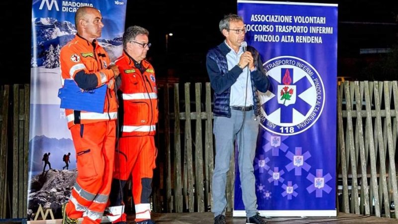 UNA NUOVA AUTO SANITARIA TOTALMENTE ELETTRICA PER I VOLONTARI STI DI PINZOLO – ALTA RENDENA 