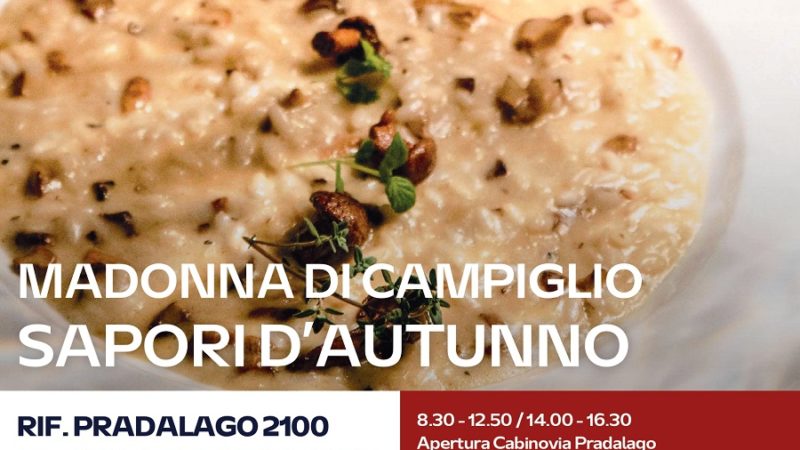 SAPORI D’ AUTUNNO – 1, 8 e 15 Ottobre 2022