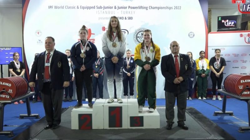 Asia Franchini Petrovic ha vinto ieri i campionati mondiali di Powerlifting
