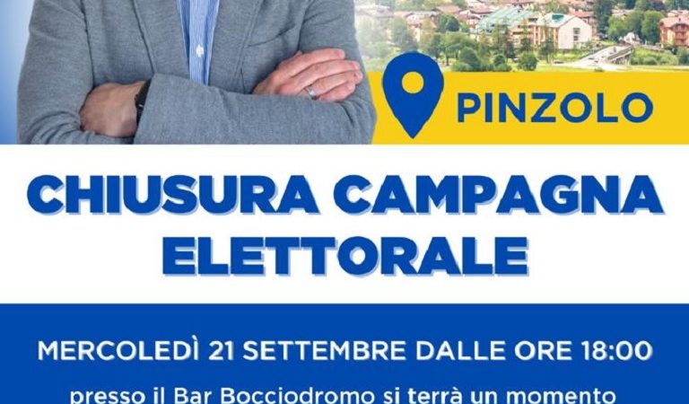 Diego Binelli – Chiusura Campagna Elettorale a Pinzolo il 21 settembre