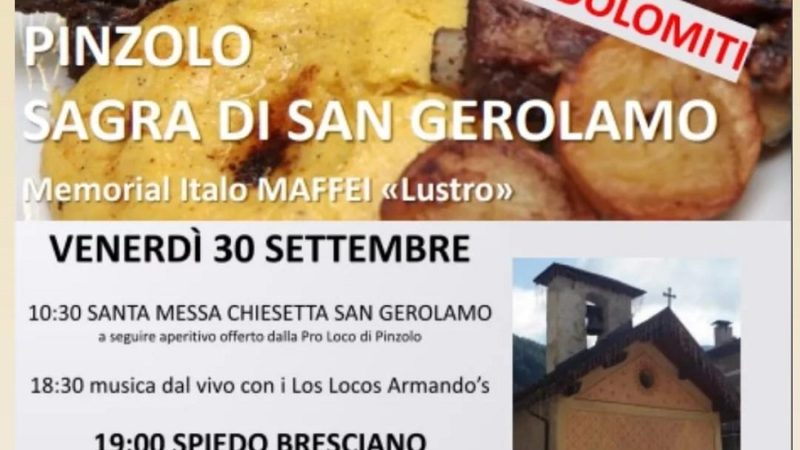 30 settembre – Sagra di San Gerolamo