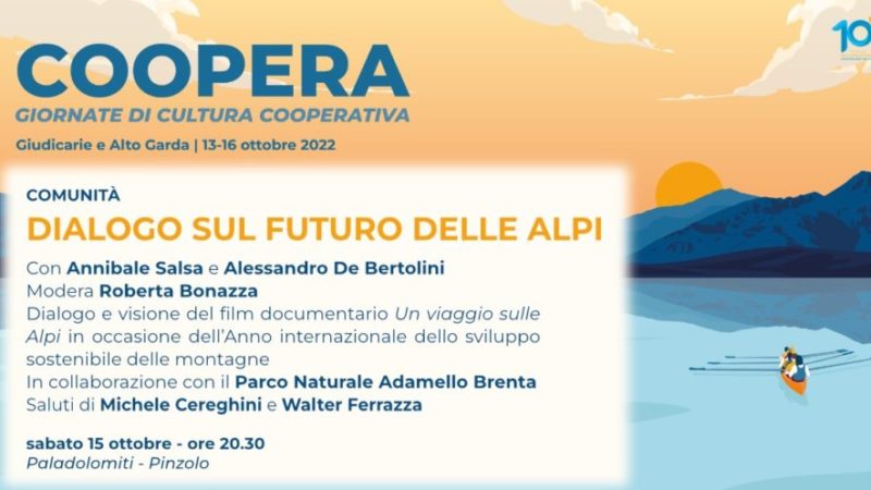 Paladolomiti, 15 ottobre ore 20:30 – Dialogo e visione del film documentario “Un viaggio sulle Alpi”