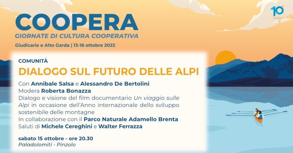 Paladolomiti, 15 ottobre ore 20:30 – Dialogo e visione del film documentario “Un viaggio sulle Alpi”