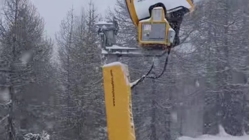 È arrivata la neve: più di 30 centimetri al Doss del sabion
