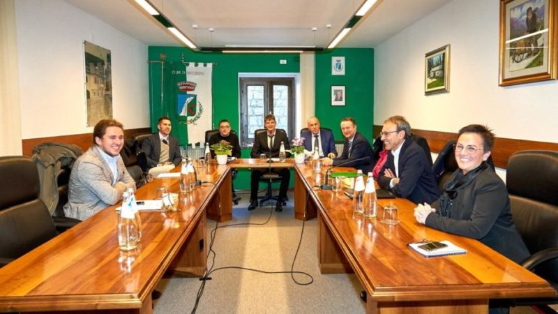 La Giunta provinciale a Massimeno