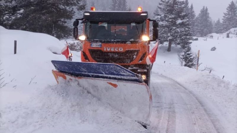 Previsione di nevicate, riunita oggi la sala operativa provinciale