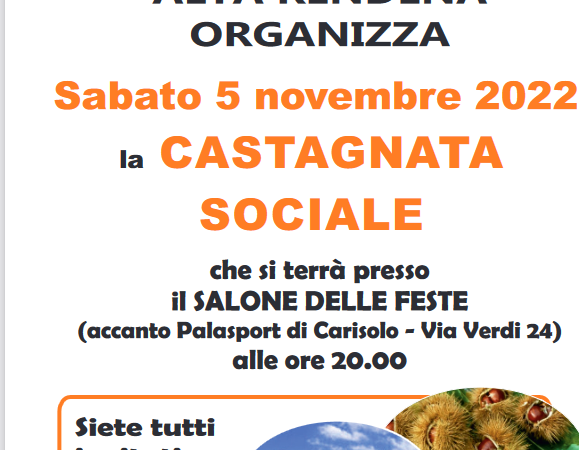 SAT Pinzolo-Alta Rendena – 5 novembre “Castagnata Sociale”