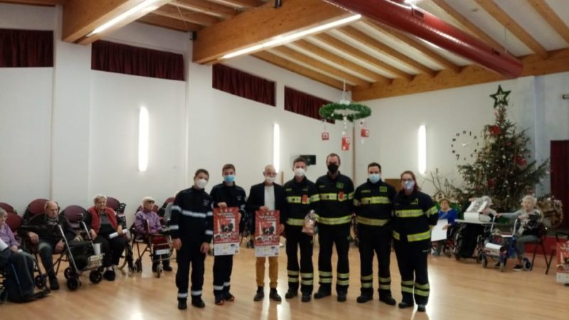 I Vigili del Fuoco di Spiazzo in visita all’APSP S. Vigilio-Fondazione Bonazza Spiazzo