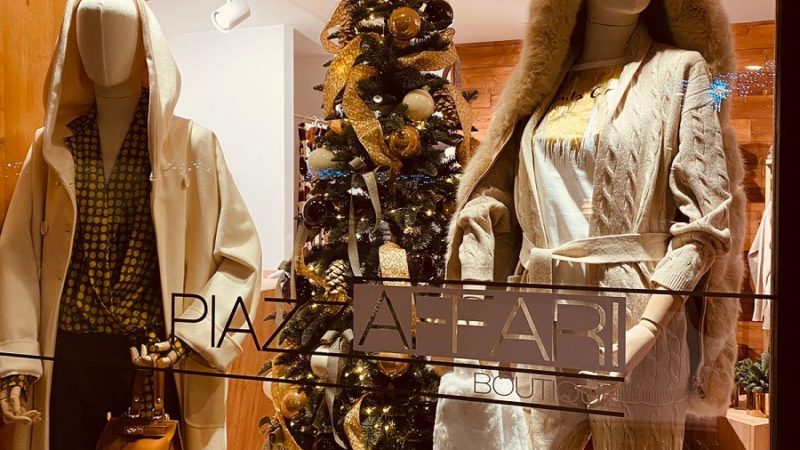 Oggi verrà inaugurata la nuovissima Boutique “Piazza Affari” nel cuore di Pinzolo