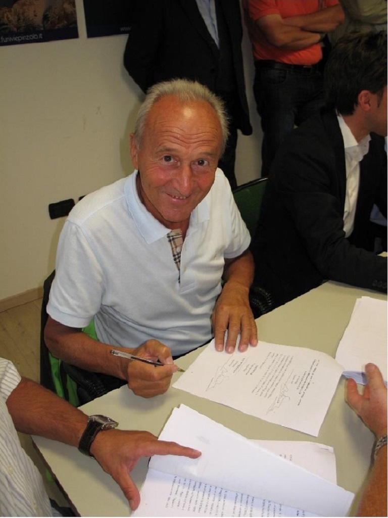Antonio Masè già Presidente Funivie Pinzolo